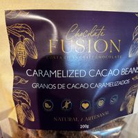 Labelled options   at Chocolate Fusion Cafe in La Fortuna