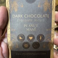 Labelled vegan options    at Chocolate Fusion Cafe in La Fortuna