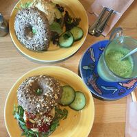 Juicy and vegan at Bagels & Beans - Schouwburgplein in Rotterdam
