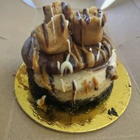 PB cheesecake  at Vegan Treats Bakery in Bethlehem