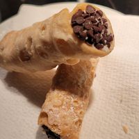 Holy Cannoli (with chocolate chips) at Vegan Treats Bakery in Bethlehem
