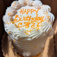 carrot cake at Vegan Treats Bakery in Bethlehem