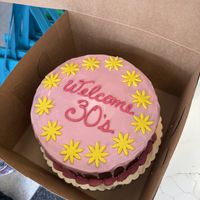 Chocolate Coraline-themed cake😄 at Vegan Treats Bakery in Bethlehem