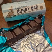 Bunny bar at Vegan Treats Bakery in Bethlehem