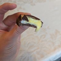 Creme egg at Vegan Treats Bakery in Bethlehem