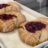 Cherry danishes!!! at Vegan Treats Bakery in Bethlehem