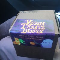 Box  at Vegan Treats Bakery in Bethlehem