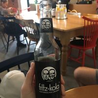 Nice alternative to coke at Made with Laf in Bratislava