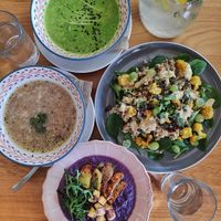 changing lunch menu at Made with Laf in Bratislava