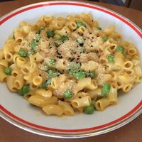 Mac n cheese at Made with Laf in Bratislava