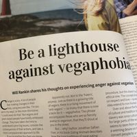 Vegan magazine  at Made with Laf in Bratislava