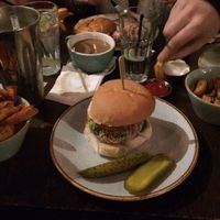 Vegan burgers.  at Handmade Burger Co in Reading