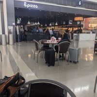 Exterior of restaurant at IAD - &pizza - CC in Dulles