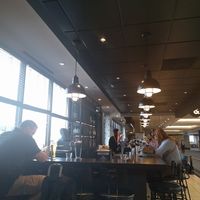 Bar from seating area at IAD - &pizza - CC in Dulles