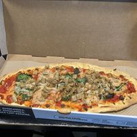 Vegan chicken pizza  at IAD - &pizza - CC in Dulles