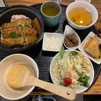 Unagi-don set at Shojin Cafe Foi - Nishikuginukicho in Wakayama