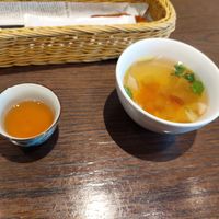 Chai and complimentary kombucha at Shojin Cafe Foi - Nishikuginukicho in Wakayama