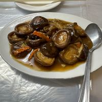 Stir fried mushroom at Shan Hu in Sun Moon Lake