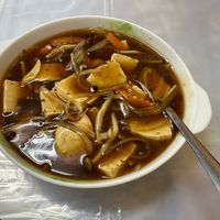 Braised tofu with black bean sauce at Shan Hu in Sun Moon Lake