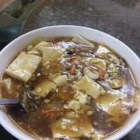 Tofu in black bean sauce at Shan Hu in Sun Moon Lake