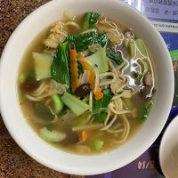 Noodle soup - tasty!!  at Shan Hu in Sun Moon Lake