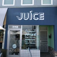 storefront at The Juice in Los Angeles