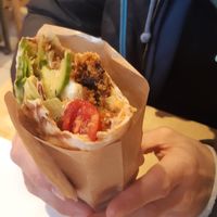 Greek kebab SO GOOD at Krowarzywa in Krakow