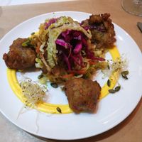 "Plato combinado" aka plate of the day!  at Gustu Bilbao in Bilbao