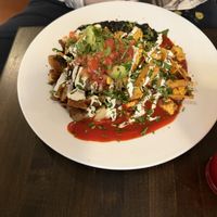 Chilaquiless  at Cafe Coda in Chico