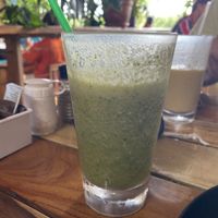 Go green smoothie   at Cafe Mono Congo in Dominical