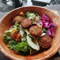 Falafelbowl at Cafe Mono Congo in Dominical