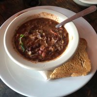 Their supposed tempeh chili at Cafe Mono Congo in Dominical