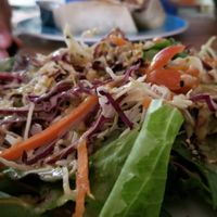 House Salad w/ Tahini Dressing at Cafe Mono Congo in Dominical