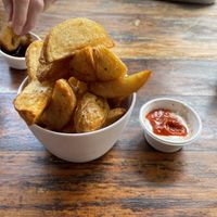 Wedges  at Island Burger Bar in Cape Woolamai