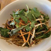 Sweet potato glass noodles w/ veg, tofu is e$tra at True Food Kitchen in El Segundo