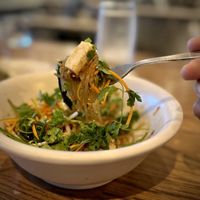Korean Noodle Bowl with Tofu  at True Food Kitchen in El Segundo