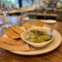 Edamame Guacamole  at True Food Kitchen in El Segundo