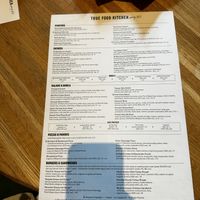 Lunch Menu  at True Food Kitchen in El Segundo