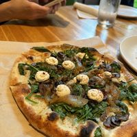 Spinach & Mushroom Pizza  at True Food Kitchen in El Segundo