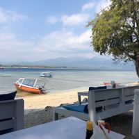 View from the resterant at Gili Air Santay Bungalow and Restaurant in 