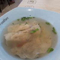 3 dumplings given in radish soup  at Dong Shun Vegetarian 東顺素食 in West Singapore