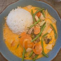 Red thai curry at Asia Van in Ulm