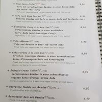 Karte at Asia Van in Ulm