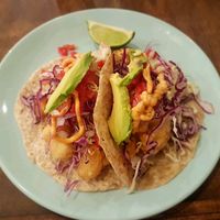 tacos baja cauliflower  at Forever - Polanco in Mexico City