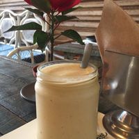 Mango lassi at Forever - Polanco in Mexico City