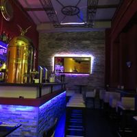 at the bar at Tbilissi Bar-Resto-Lounge in Saarbrucken