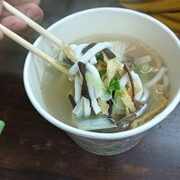 Noodle soup at Xiū Yuán SùShí 修圓素食 Sho Yuan Su Shih in Taipei