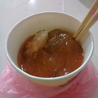 Taiwanese vegetarian meet balls at Xiū Yuán SùShí 修圓素食 Sho Yuan Su Shih in Taipei