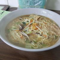 (Vegetarian) seafood soup was delicious at Xiū Yuán SùShí 修圓素食 Sho Yuan Su Shih in Taipei