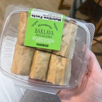 Pistachio baklava $12  at Paprika Cafe in Monterey